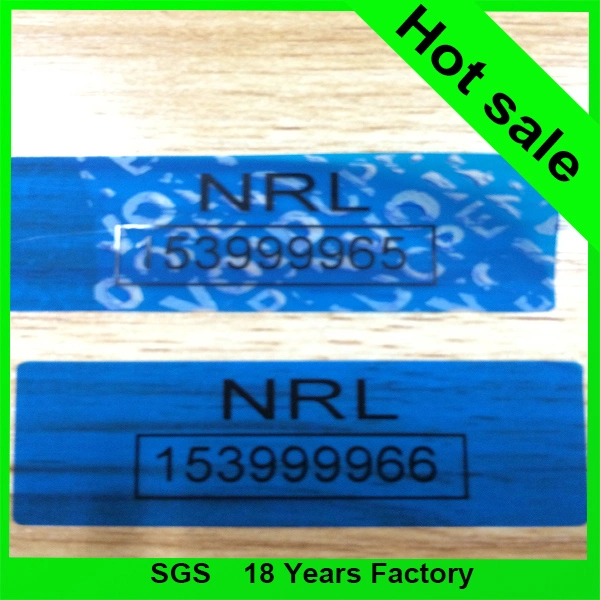 OEM Custom Printing Tamper Evident Security Void Tape Security Label Volid Sticker Printing Tape for Safety