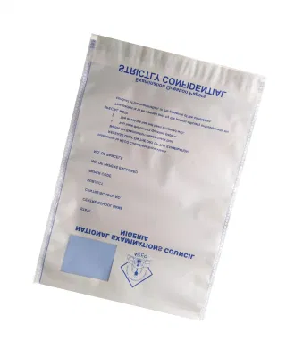 Manipulationssichere Beutel, Sicherheitsbeutel, transparentes PE-LDPE-Material, kundenspezifische Größe, Farbe und Dicke vom Hersteller, hinterlegen Sie die Plastiktüte